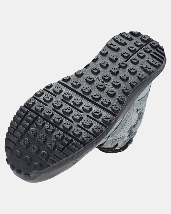 Men's UA Micro G® Valsetz Mid Leather Waterproof Tactical Boots, Gray, pdpMainDesktop image number 4